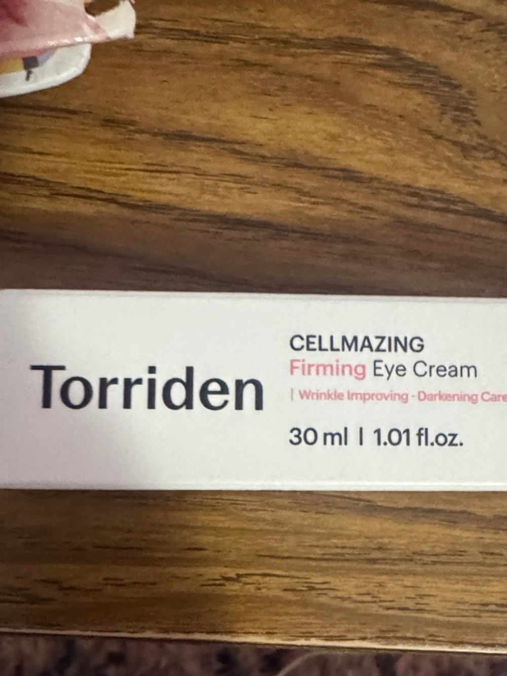 NIB Torriden Cellmazing Firming Eye Cream Dark Circles Wrinkles